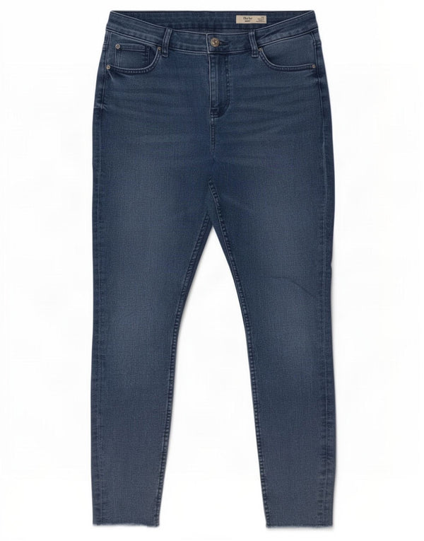 Marks & Spencer Damskie The Ivy Skinny Jeans UK 14 Large W32 L27 Niebieskie Bawełniane