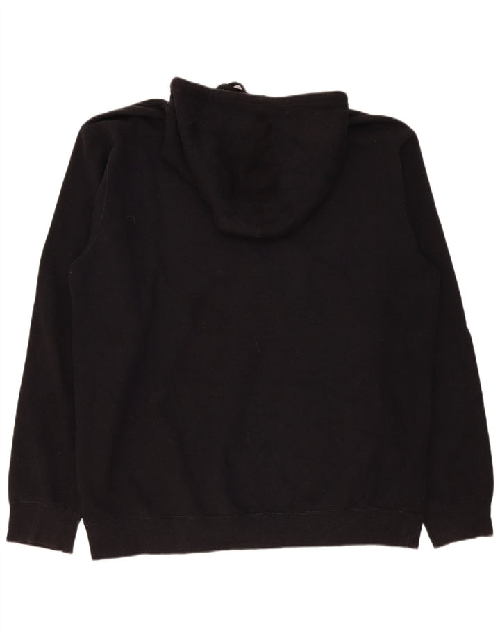 Męski sweter z kapturem Hurley XL, czarny, poliestrowy