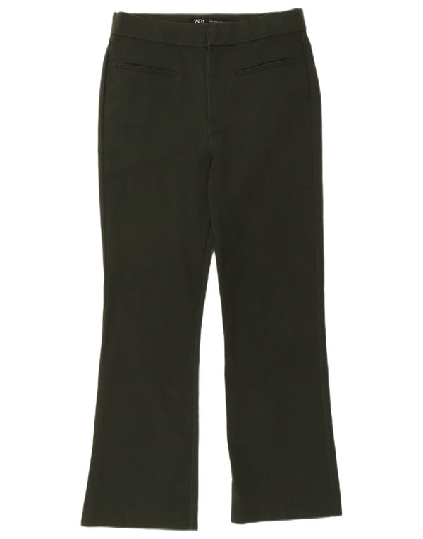 Krótkie spodnie damskie Zara Bootcut, średnie W28 L25 Khaki