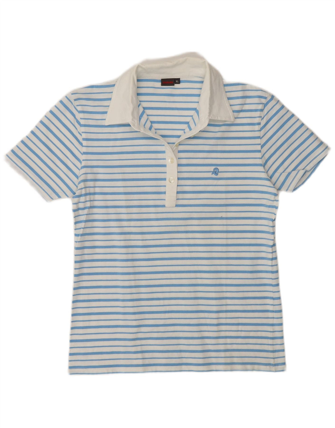 Damska koszulka polo Invicta UK 18 XL w niebieskie paski