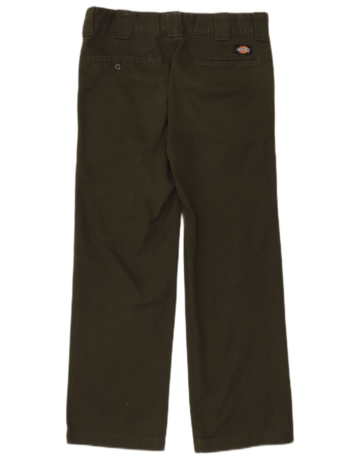 Męskie proste spodnie chino Dickies W30 L30 Khaki poliester