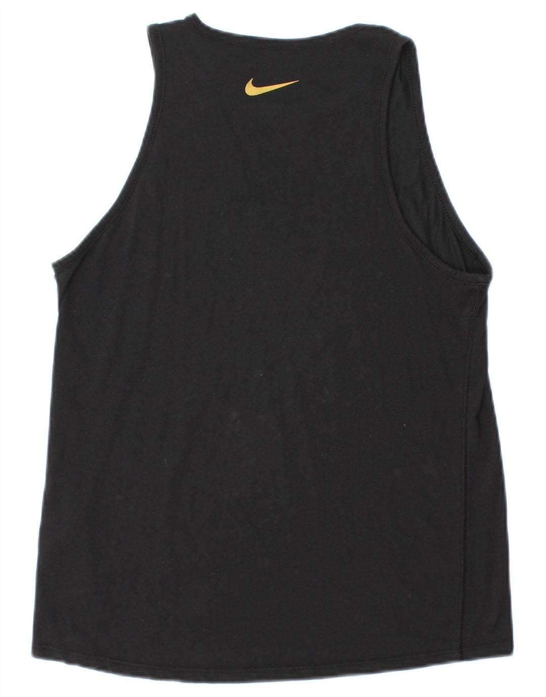 Męska kamizelka Nike o sportowym kroju z grafiką, mała, czarna, bawełniana