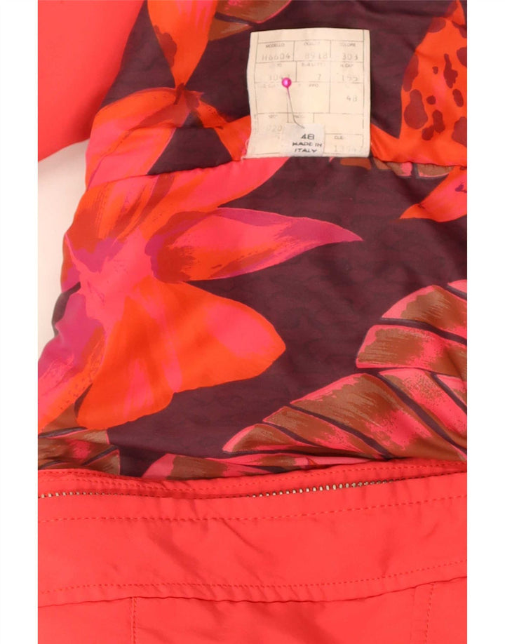 Damska kurtka wiatrówka Belfe o swobodnym kroju IT 48 XL, czerwony nylon