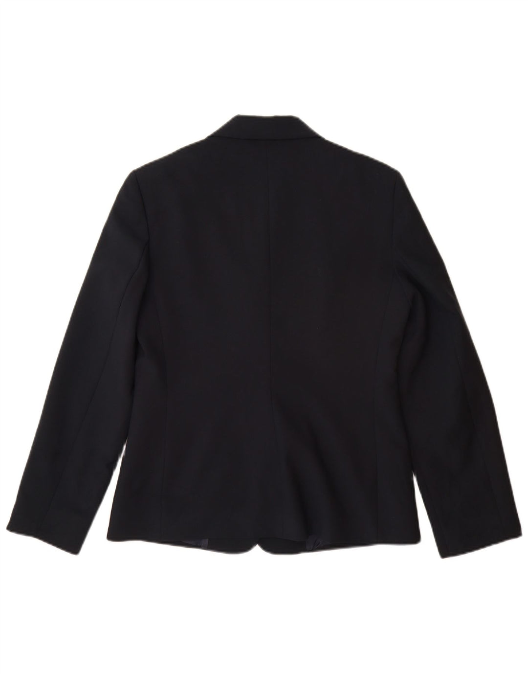 Damska marynarka Benetton zapinana na 3 guziki IT 42, średni granatowy poliester