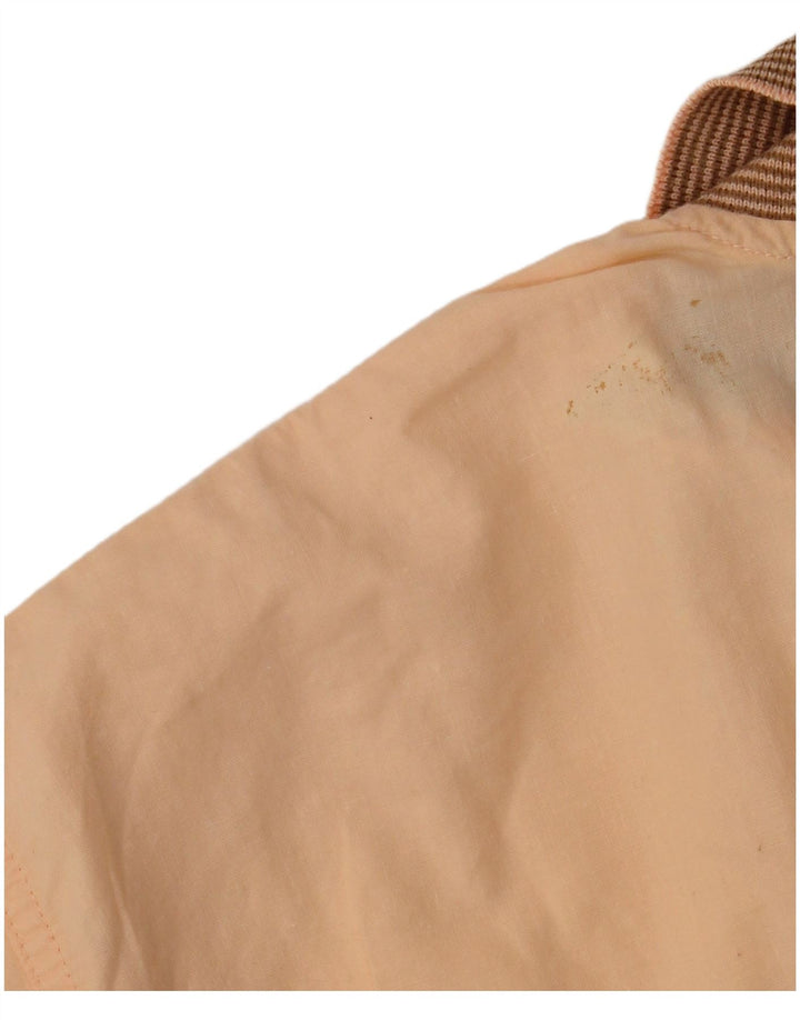 Męska koszulka polo Donny & Max XL, bawełniana w brązowe paski