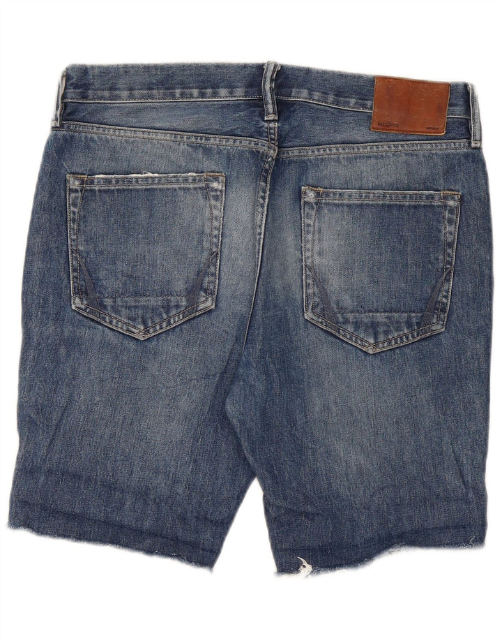 Damskie spodenki jeansowe All Saints 607 W34, duże, niebieskie, bawełniane