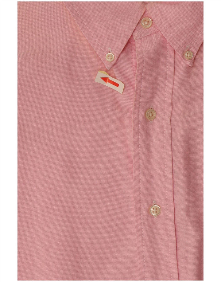 Koszula męska z krótkim rękawem Ralph Lauren Blake, średnio różowa, bawełniana