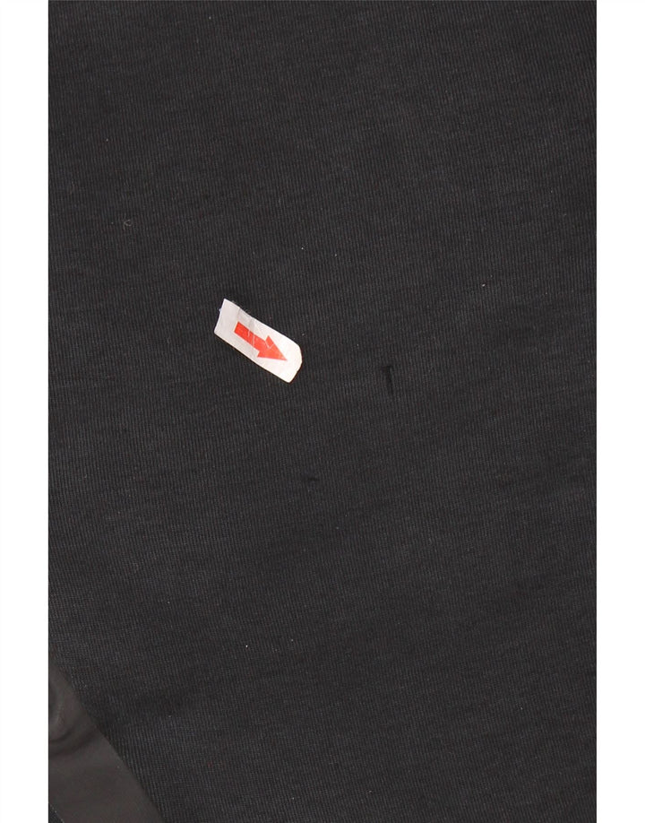 Męskie spodnie dresowe NIKE Joggery, średnia czarna bawełna