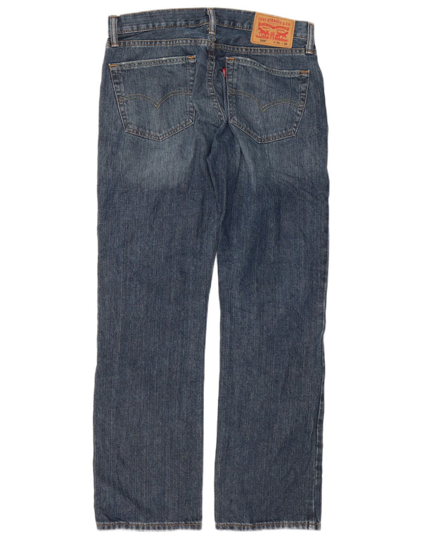 Męskie jeansy Levi's 559 o swobodnym kroju W31 L32 Niebieska bawełna