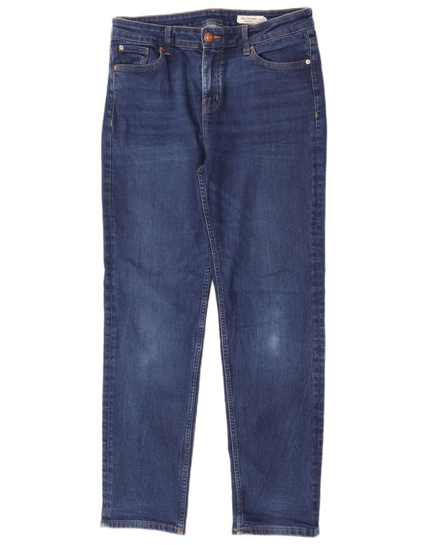 Marks & Spencer Damskie The Sienna Straight Jeans UK 14 Large W32 L30 Niebieski