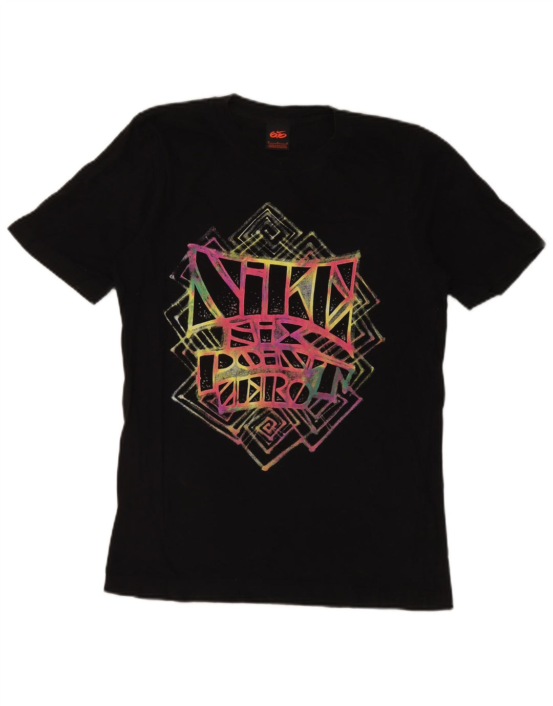Męski T-shirt NIKE z grafiką, średni czarny