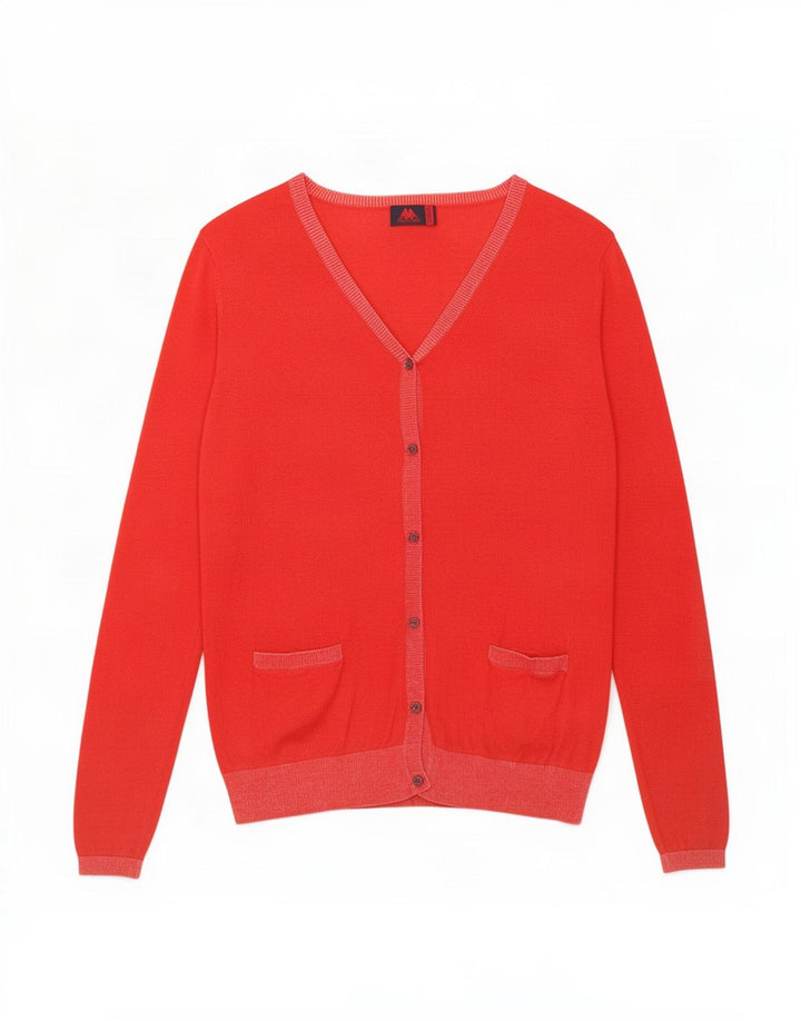 Sweter damski Kappa UK 12, średni czerwony, wiskoza