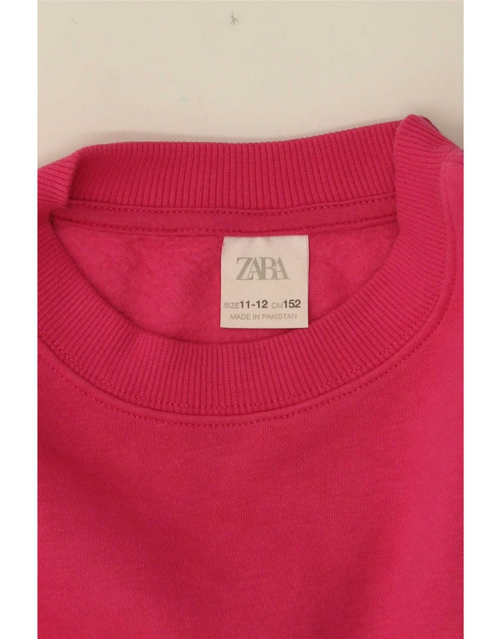 Bluza Zara Dziewczęca Bluza 11-12 Lat Różowa