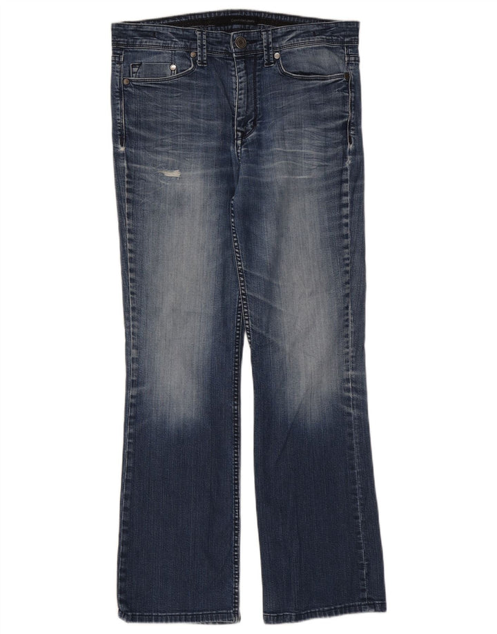 Damskie dżinsy Calvin Klein w trudnej sytuacji Bootcut W33 L29 Niebieska bawełna