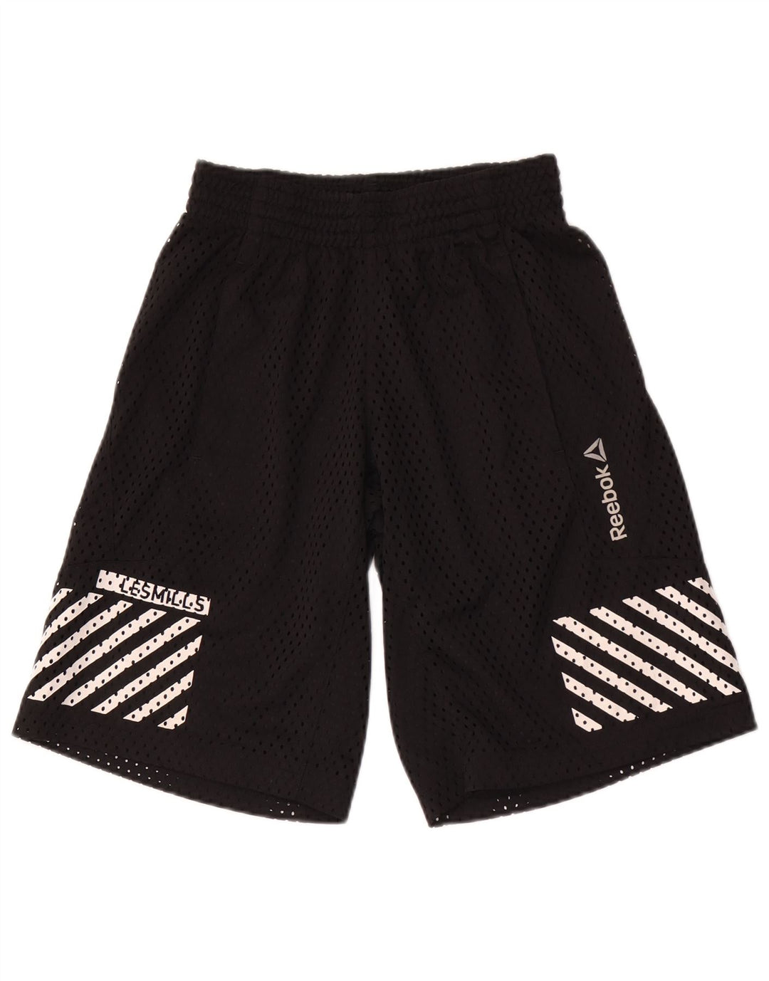 Męskie spodenki sportowe REEBOK XS w czarne paski