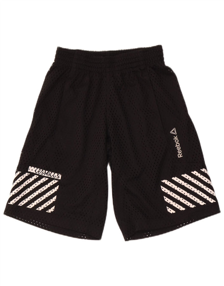 Męskie spodenki sportowe REEBOK XS w czarne paski