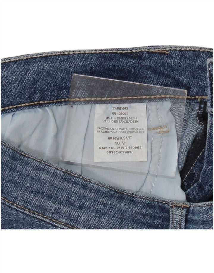 Damskie jeansy Wrangler US 10 Large W30 L29 Niebieskie bawełniane