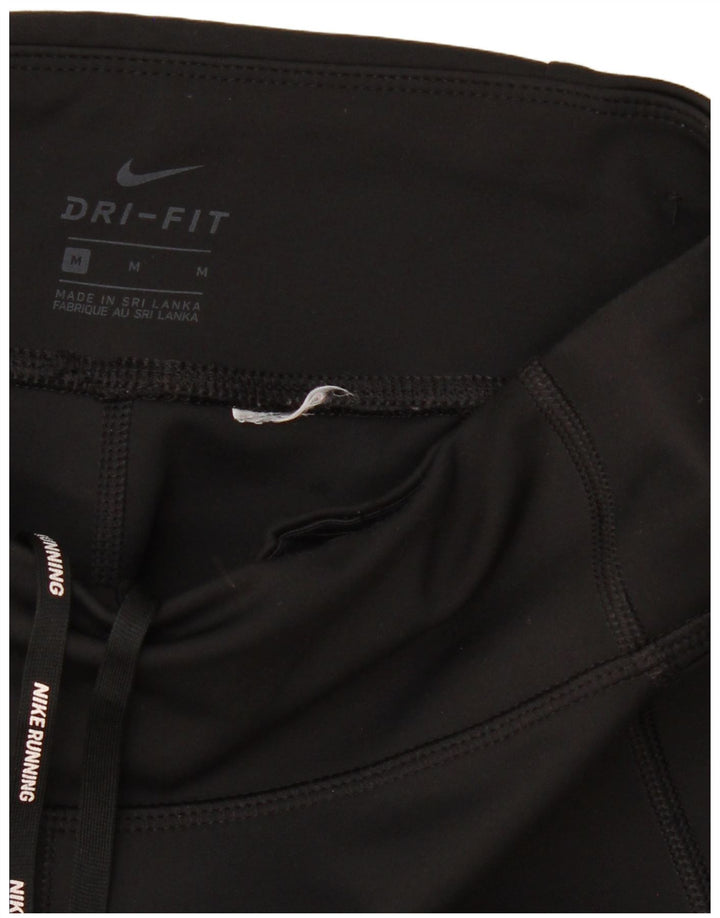 Damskie legginsy Nike Dri Fit Capri UK 12, średnie czarne