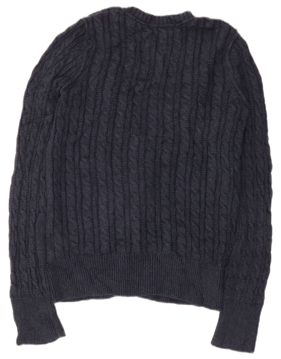 Sweter damski Eddie Bauer UK 12, średni granatowy, bawełniany