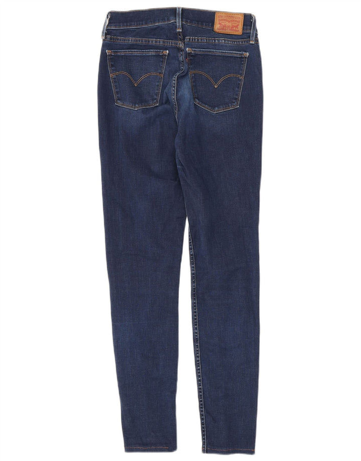 Damskie jeansy Levi's 710 Super Skinny W28 L29 Granatowe
