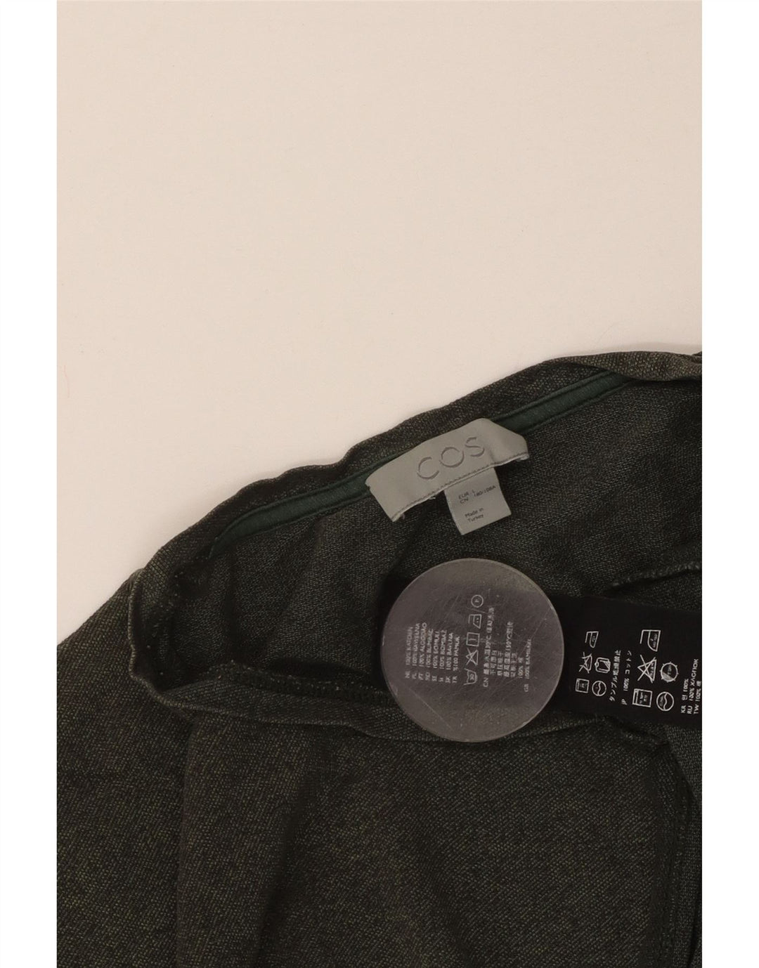 Koszulka męska COS, duża, zielona