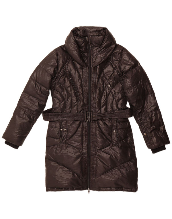 Damski ocieplany płaszcz Bomboogie UK 16, duży, czarny poliester