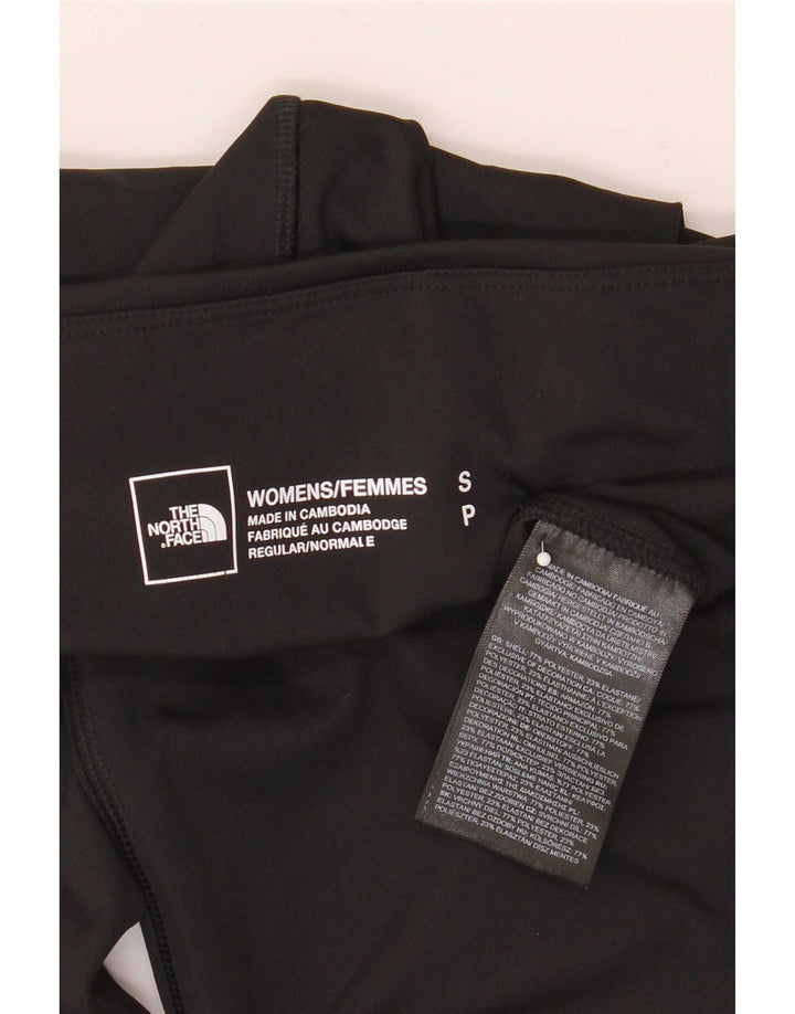 Damskie legginsy The North Face Graphic UK 10, małe, czarne, poliestrowe