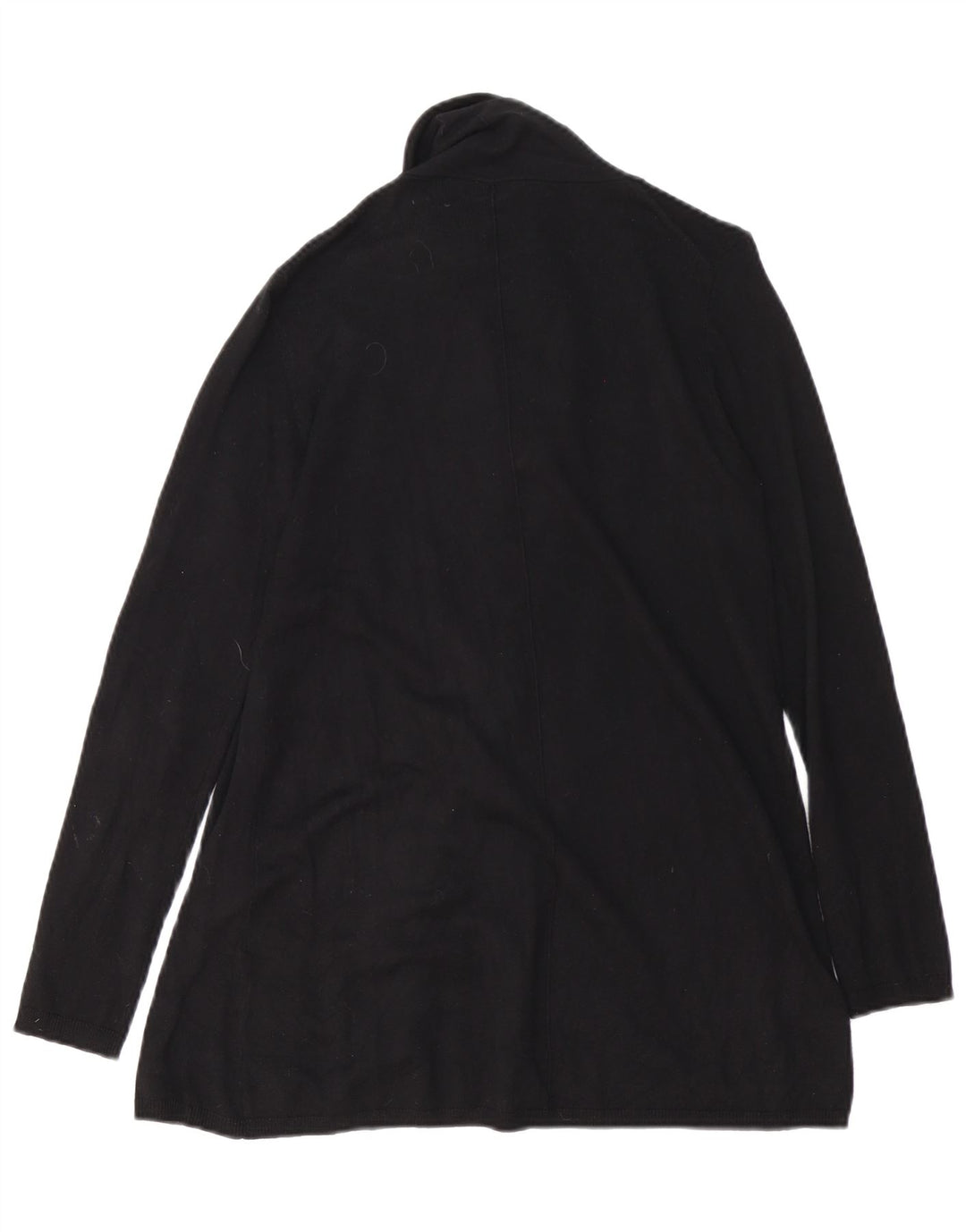 Sweter damski Zara z otwartym kardiganem UK 12, średni czarny