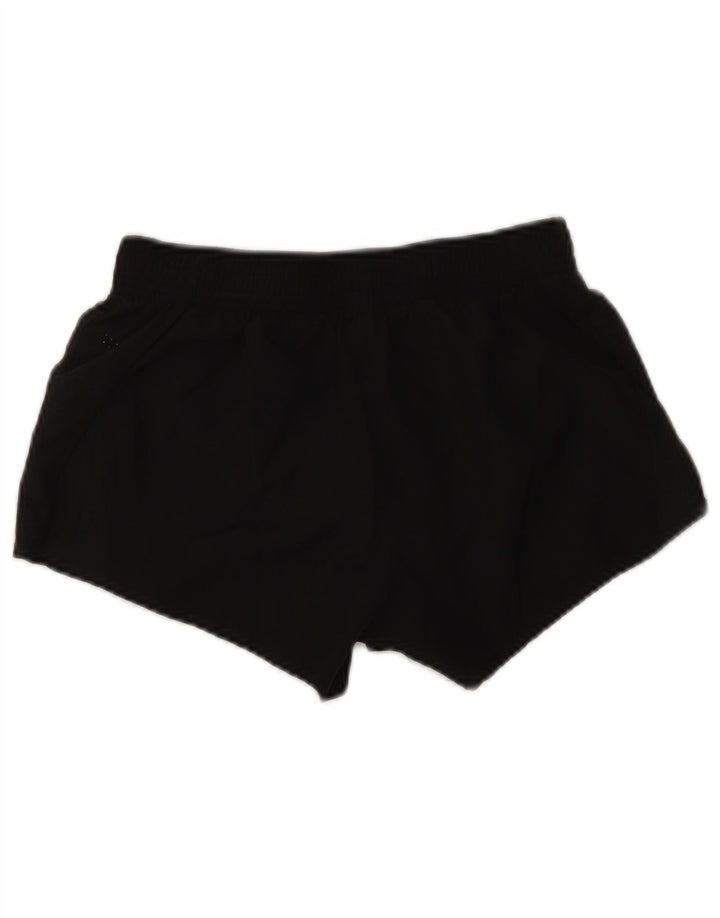 Damskie spodenki sportowe Nike Dri Fit UK 8, małe, czarne, poliestrowe