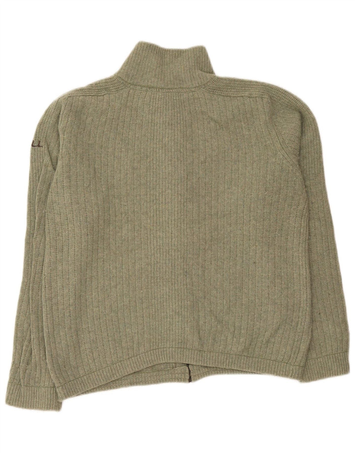 Męski sweter rozpinany O'Neill z zamkiem błyskawicznym, duża wełna khaki