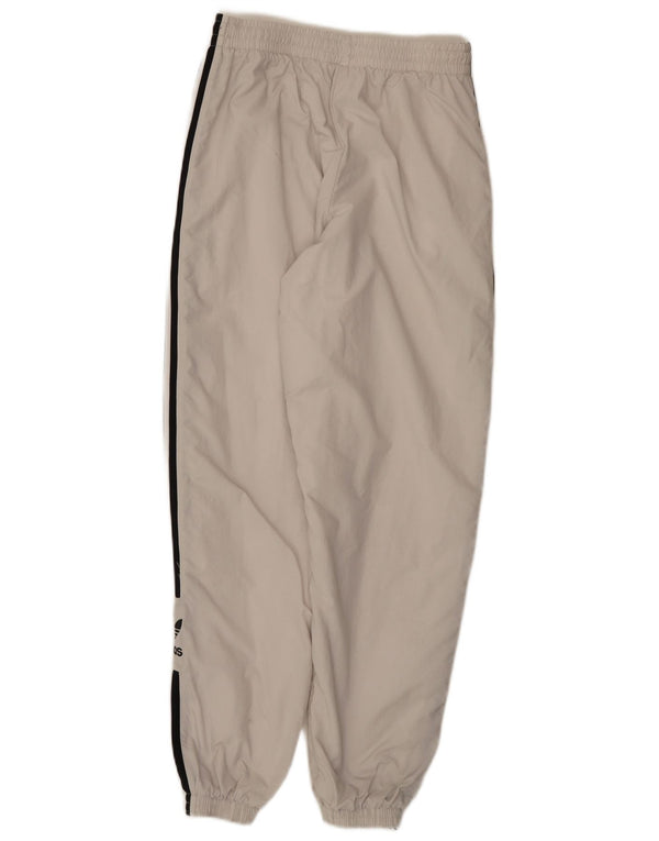 Damskie spodnie dresowe Adidas Joggers UK 10 Small White Nylon