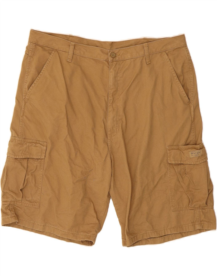 WRANGLER Mens Cargo Shorts W40 XL Brown Cotton Vintage Wrangler and Second-Hand Wrangler from Messina Hembry 