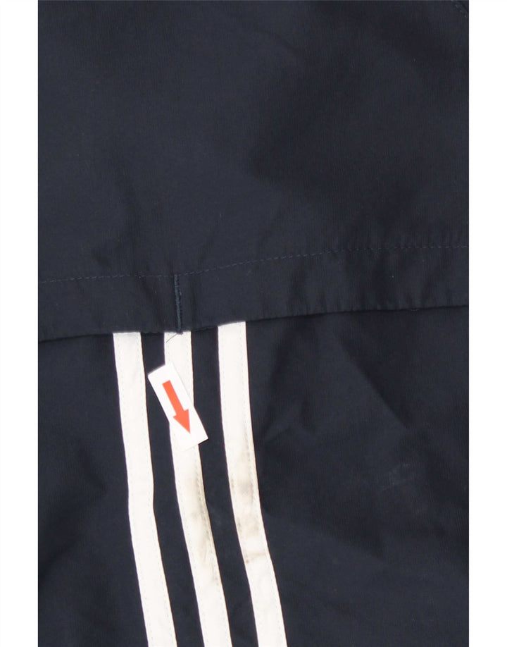 Damska kurtka dresowa Adidas UK 10, mała, granatowa, poliestrowa