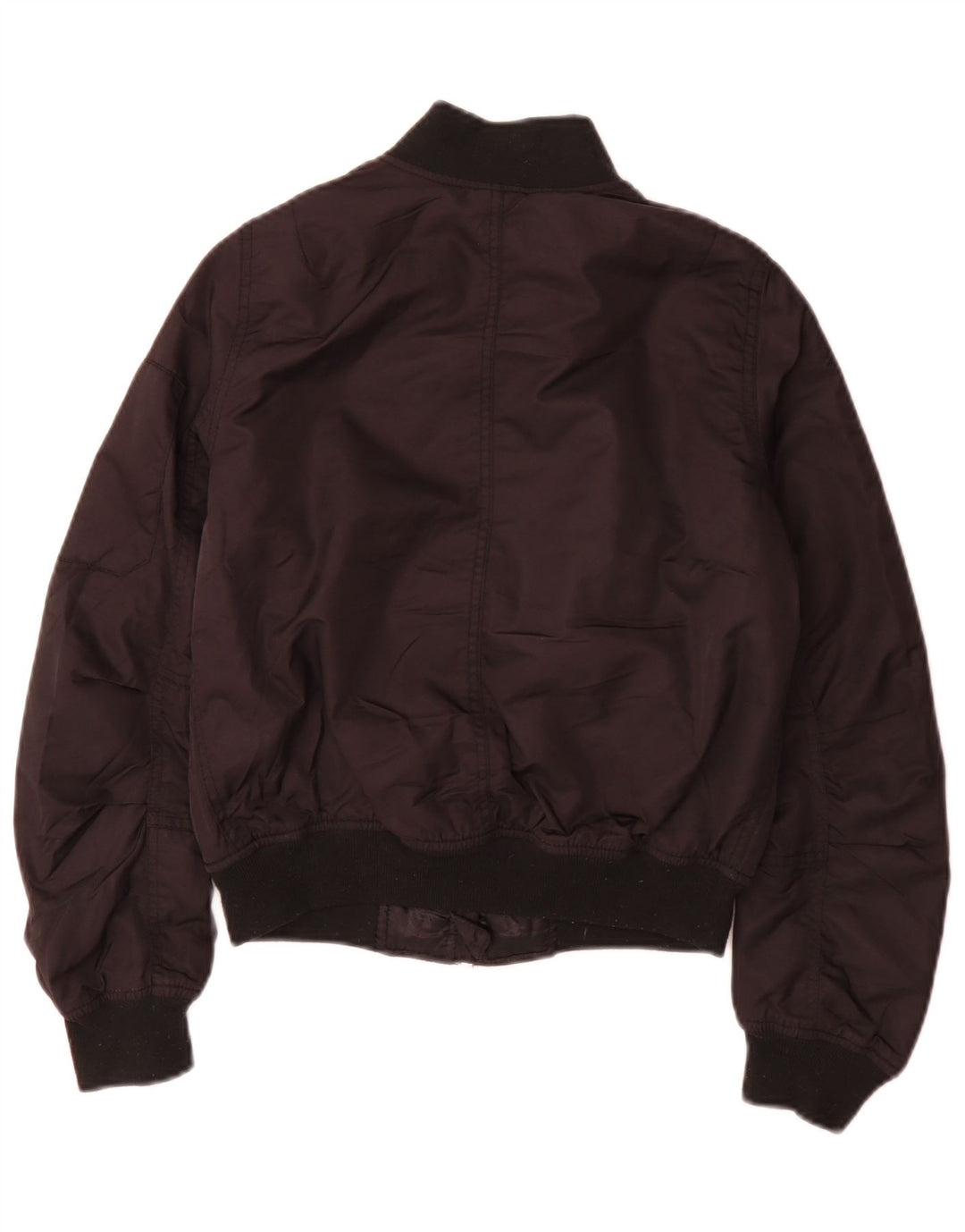 Damska kurtka bomberka oversize Topshop UK 6 XS, czarna, poliester