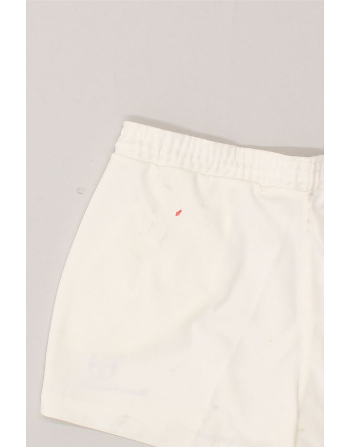 SERGIO TACCHINI Womens Sport Shorts IT 54 3XL White Polyester Vintage Sergio Tacchini and Second-Hand Sergio Tacchini from Messina Hembry 