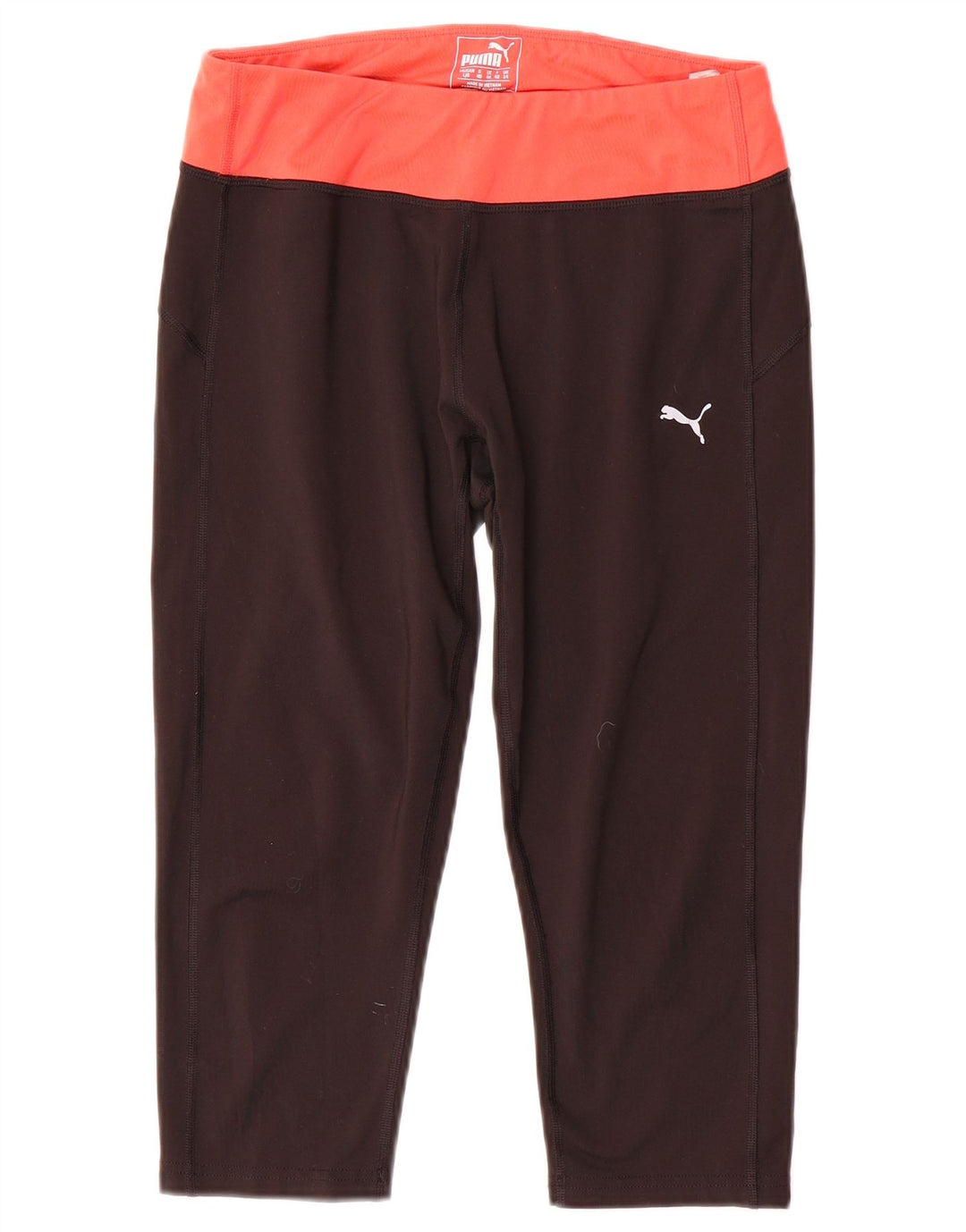 Damskie legginsy Capri Puma UK 14, poliester w kolorze średniej czerni