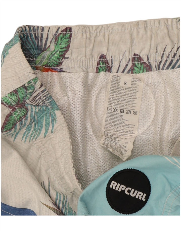 Męskie spodenki kąpielowe Rip Curl z grafiką, małe, wielokolorowe paski