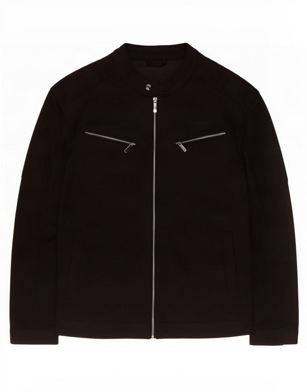 Męska kurtka użytkowa Zara UK 42 XL, czarna, poliester
