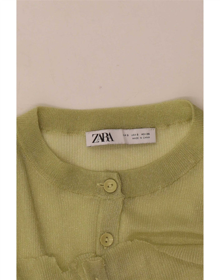 Damski sweter oversize Zara UK 10 Small Green