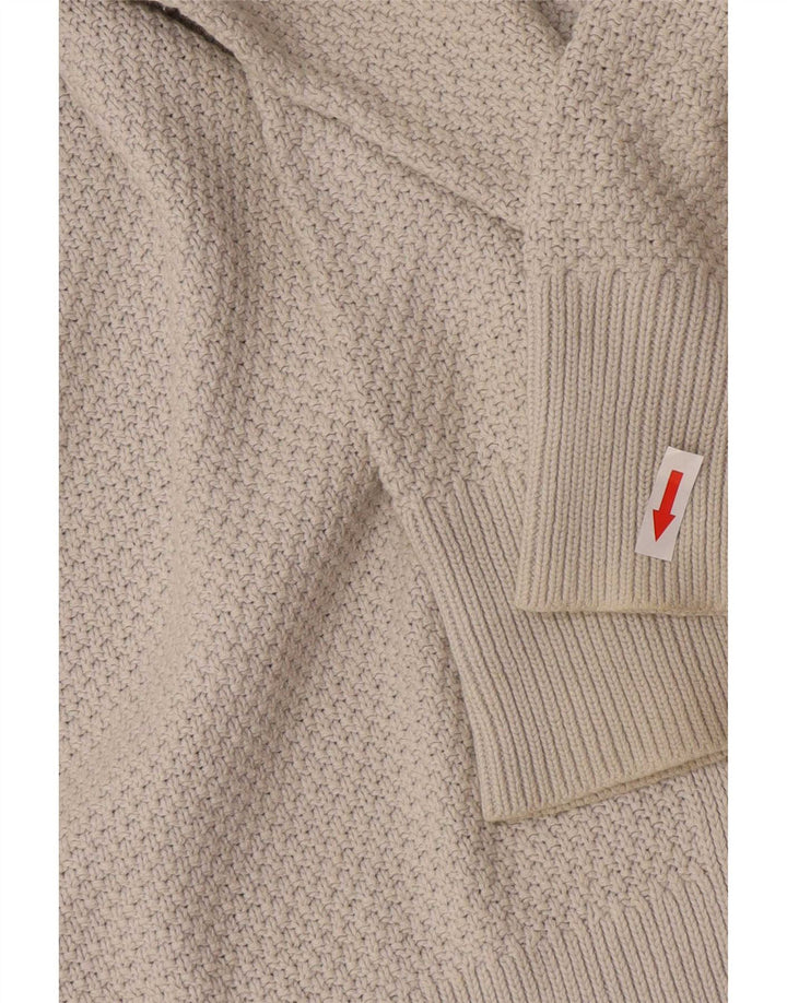 Damski sweter rozpinany Gap Oversize UK 16, duży, szary, bawełniany