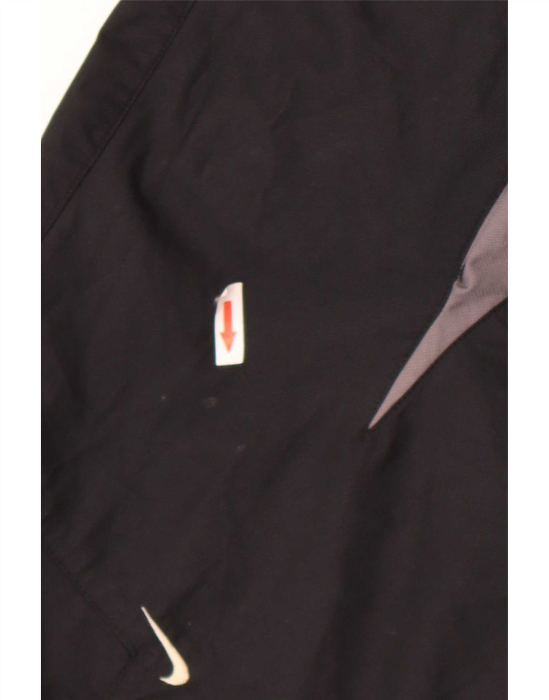 Damska bluza dresowa Nike US 12/14, duży czarny poliester z blokami kolorów