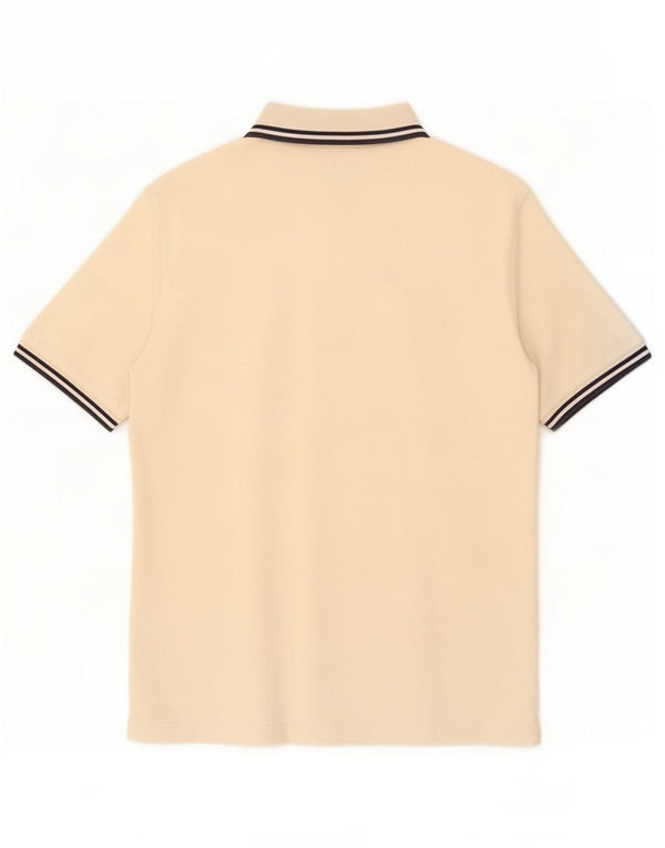 Męska koszulka polo Asics 2XL, beżowa, bawełniana