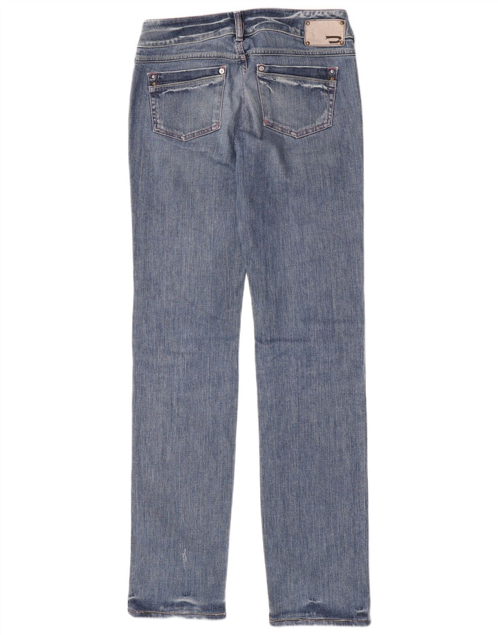 Damskie jeansy Diesel Ronhar Straight W32 L34 Niebieskie bawełniane