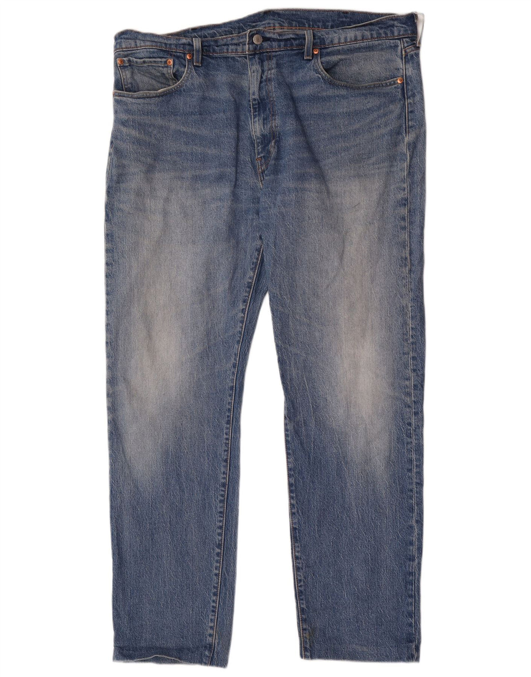 Męskie jeansy Levi's 502 Tapered W40 L33 Niebieskie bawełniane