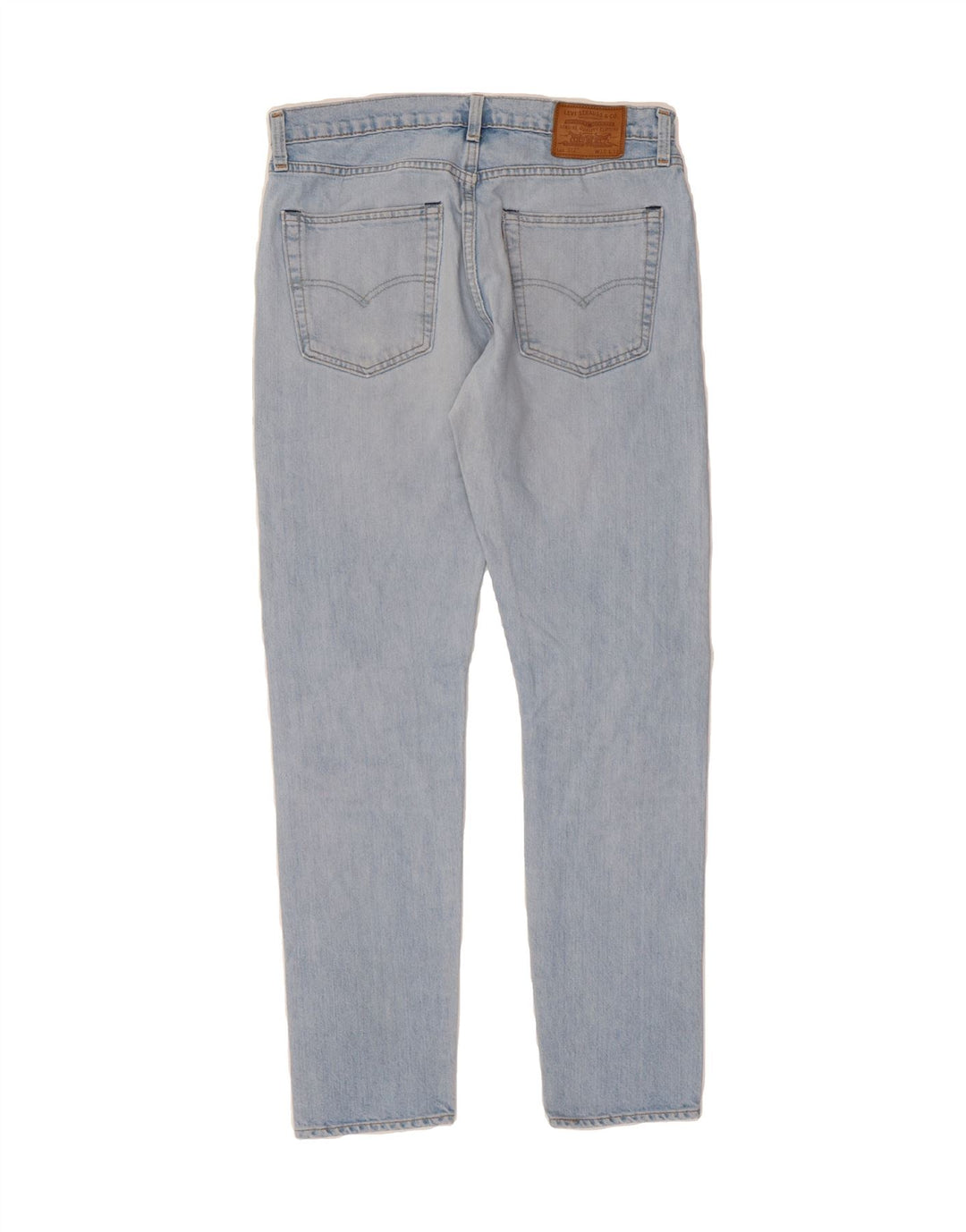 LEVI'S Womens 512 Slim Tapered Jeans W32 L32 Blue Cotton Vintage Levi's and Second-Hand Levi's from Messina Hembry 