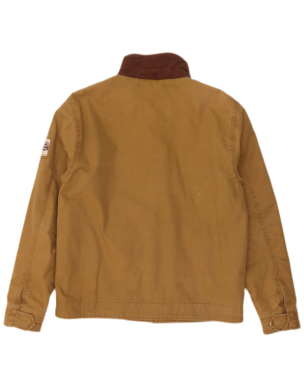 Męska kurtka bomber Superdry UK 42 XL, bawełna khaki
