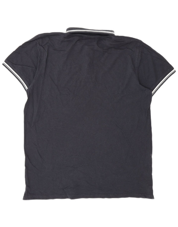Męska koszulka polo Sergio Tacchini 2XL, bawełniana w granatowe paski