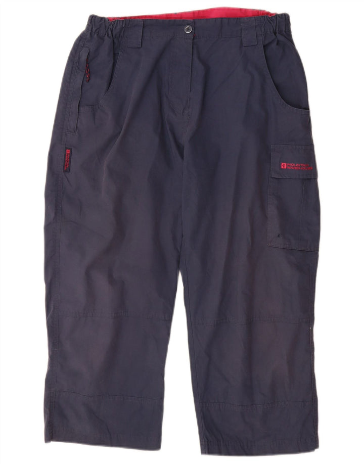 Damskie spodnie cargo Mountain Warehouse UK 12 Medium W30 L22 Granatowe