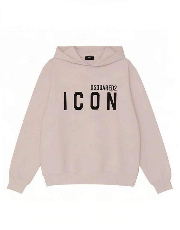 Chłopięcy sweter z kapturem i grafiką dsquared2 15-16 lat, biała bawełna