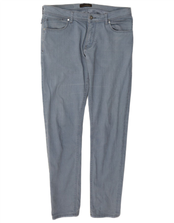 Męskie jeansy Zara Slim EU 44 Large W34 L32 Niebieskie